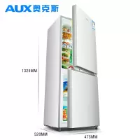 AUX/奥克斯146升双两门小型冰箱冷藏冷冻电冰箱小型宿舍家用节能