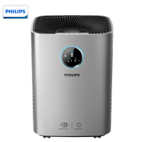 飞利浦(PHILIPS)空气净化器家用除除过敏源 颗粒物 立方米数显手机智控 灰色