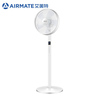 艾美特(AIRMATE)家用电风扇智能遥控落地扇节能风扇大风量电风扇 白色