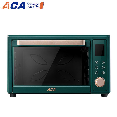 北美电器 ACA 电烤箱家用小型迷你多功能烘焙30升大容量2021新款烤箱 恒温发酵