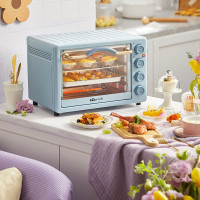 小熊(Bear)电烤箱多功能家用迷你小型独立控温20L烘烤蛋糕烤炉烤箱 DKX-C20D1