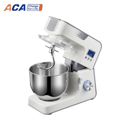 北美电器(ACA)厨师机和面机揉面机料理机家用多功能打蛋器AM-CG108-1(白色) AM-CG108-1