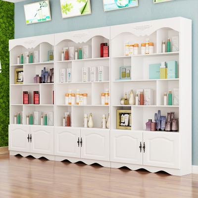 艺可恩化妆品柜子展示柜家用小型产品货架展示架柜欧式陈列柜