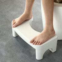 艺可恩新款马桶凳脚凳蹲坑神器折叠马桶垫脚凳蹲便凳塑料凳子如厕凳