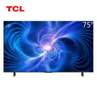 TCL 75V6EA 75英寸MEMC/ AI声控/NFC投屏/金属全面屏 平板电视
