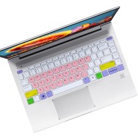 键盘膜适用于hp惠普战66三代14英寸轻薄笔记本amd版电脑保护pro套a14g3防尘罩prob|七彩粉色