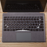 微软surfacepro7键盘膜pro6笔记本电脑laptop2保护贴膜n|微软book1/2/lap/2[火箭太空人]