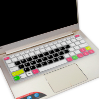 联想13.3英寸ideapad710s-13ikb小新air13.3pro笔记本手提电脑键盘贴膜全覆盖防|七彩黑色