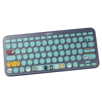 罗技专用 k380 k480 台式机键盘保护膜 无线 笔记本蓝牙膜贴罩套|K380-猫爪键盘膜