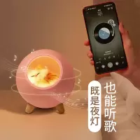 无线蓝牙音箱智能手机桌面小音响可爱卡通少女夜灯3d环绕家用篮牙复古神器随身迷你小型大音量低音炮便携式