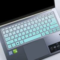 适用于宏碁acer新蜂鸟fun2020 14寸十代i5笔记本电脑键盘保护膜垫|渐变薄荷-买1送1