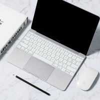 macbookpro键盘膜苹果电脑13.3寸air笔记本13贴膜12保护膜15mac|[透光版奶酪白]请备注型号