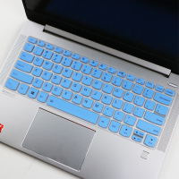 适用于2020联想扬天威6键盘膜14寸十代笔记本电脑全覆盖防尘功能保护贴|半透蓝色