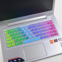 14寸510s联想笔记本电脑键盘膜ideapad天逸310s昭阳e42-80小新yoga710 2019|14寸彩虹色