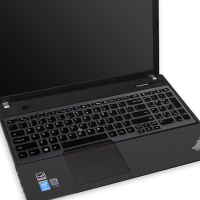 笔记本键盘膜适用15.6寸联想thinkpad保护e560贴e550防尘e531罩e570全覆盖e530c|半透黑色