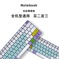 电脑联想笔记本键盘保护膜罩macbook华为小新air14拯救者y7000|五彩薄荷色