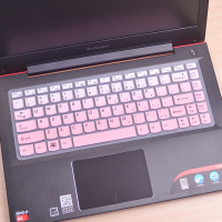 联想笔记本键盘膜14寸g480小新i2000300sflex2y470y400g40电脑保护贴膜|渐变粉色