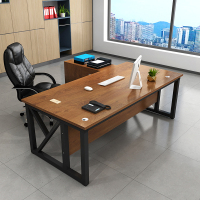 老板桌简约现代大班台桌椅组合新中式办公桌单人办公桌总裁桌