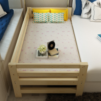 加宽床拼接床定制儿童床带护栏单人床实木床加宽拼接加床拼床定做
