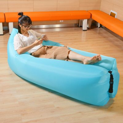 便携式充气沙发懒人家用户外收纳空气床野餐快速折叠沙发床午休床