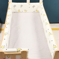 婴儿床宝宝拼接床三面床围栏新生儿纯棉透气防护