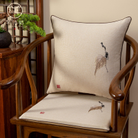 红木沙发坐垫中式红木椅子坐垫刺绣实木家具太师椅圈椅垫官帽椅垫