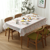 欧式防水防油餐桌布免洗桌布长方形餐厅台布茶几桌垫卡通餐桌垫