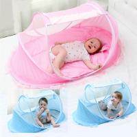 婴儿蚊帐罩免安装可折叠宝宝睡觉蒙古包小孩子新生儿童床防蚊帐篷