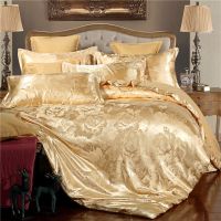 欧式提花四件套家纺双人床上用品被套床单4件套被罩200x230特价清