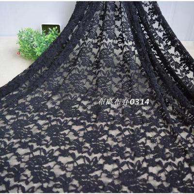 黑色镂空刺绣蕾丝服装连衣裙布料拍摄背景布桌布