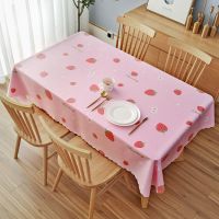 新款桌布防水防烫防油茶几垫长方形少女心ins学习桌tpu北欧餐桌布