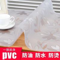 30-70cm宽pvc软玻璃水晶板防水免洗电视柜专用透明桌布餐桌茶几垫