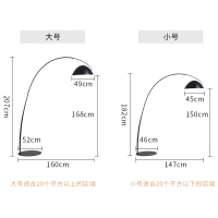 现代简约创意沙发灯北欧轻奢客厅钓鱼灯落地灯书房装饰大落地灯