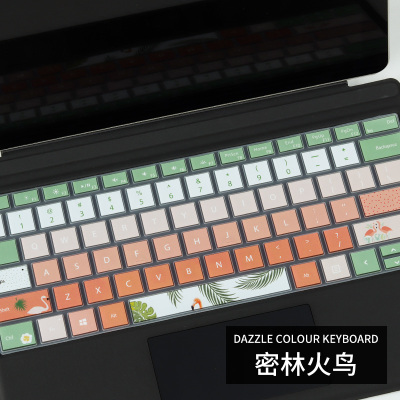 new新微软surfaceprox/7/6/5/4笔记本键盘膜lapt|surface键盘膜-密林火鸟[拍下请留言型号]