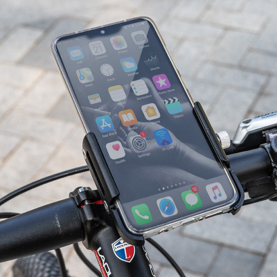 铝合金自行车手机架摩托车骑行导航支架电动车外卖手机固定架
