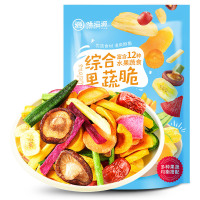 果蔬脆100g/袋综合蔬菜脆片香菇秋葵水果蔬干即食零食