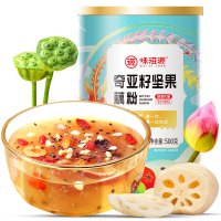 奇亚籽坚果藕粉500g/罐莲藕粉早餐即食速食代餐饱腹食品