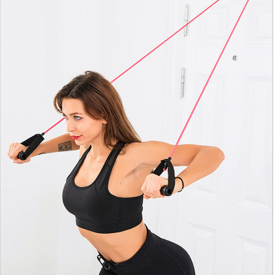 索维尔 拉力绳女士弹力绳家用健身高弹瑜伽拉力带胳膊力量训练多功能拉力器
