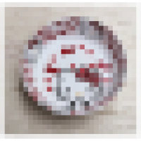 密胺吐骨头碟子卡通可爱餐具创意塑料垃圾盘圆形小吃碟子水果盘子 白底KT