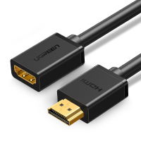 [HDMI2.0版]镀锡铜芯-传输更稳定 1米|延长线公对母2.0加长4k高清电视电脑笔记本机顶盒连接线显示器投影仪