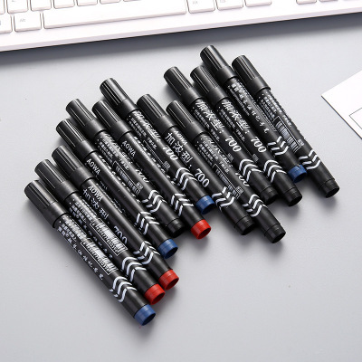 15支装-加浓型大头笔 中性笔 记号笔 塑料油性唛头笔 速干防水标记笔