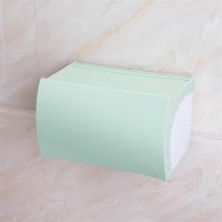 装卫生纸的盒子洗手间卫生间厕所纸巾盒免打孔塑料卫生纸盒吸盘|新款绿