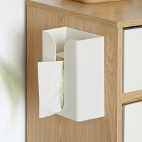 网红纸巾抽纸盒北欧ins家用厨房客厅创意厕所壁挂免打孔餐巾纸盒