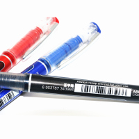 arp50901签字笔全针管直液式水性笔0.5mm考试笔速干中性笔插拔水性笔商务办公签字笔海贼王航海王走珠笔