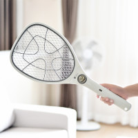 家用蚊子拍充电式电蚊拍多功能锂电池强力灭蚊虫器LED灯苍蝇拍 三维工匠