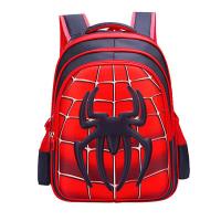 队长书包小学生男孩英雄3D硬壳肌肉蝙蝠蜘蛛护脊肩负双肩儿童背包