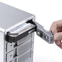 多盘位硬盘盒外置raid硬盘柜3.5寸阵列台式机sata机械盒子USB3.0/Type-C type-c双盘位--磁吸款