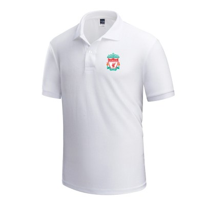珂卡慕(KEKAMU)利物浦Liverpool足球运动训练队服男装polo衫短袖T恤