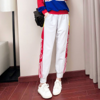 珂卡慕(KEKAMU)休闲套装女2020秋季新款韩版时尚运动服宽松卫衣减龄洋气两件套潮