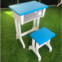 心业全塑课桌凳XY-KZD01塑料课桌椅单人